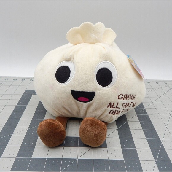Snack Ums GIMME ALL THAT & DIM SUM Dumpling Plush Foodie Plush BMi Merchandise - Picture 1 of 11